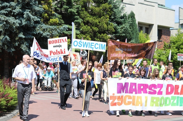 Marsz dla Życia i Rodziny w Oświęcimiu - 2017