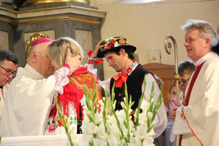 Powitanie ikony MB Częstochowskiej w parafii Świętego Ducha w Łowiczu