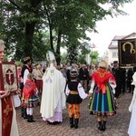 Powitanie ikony MB Częstochowskiej w parafii Świętego Ducha w Łowiczu