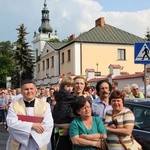 Powitanie ikony MB Częstochowskiej w parafii Świętego Ducha w Łowiczu