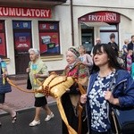 Powitanie ikony MB Częstochowskiej w parafii Świętego Ducha w Łowiczu