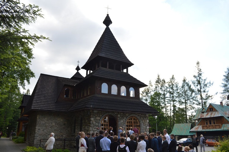 Odpust u bernardynów na Bystrem w Zakopanem