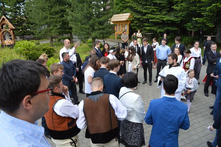 Odpust u bernardynów na Bystrem w Zakopanem