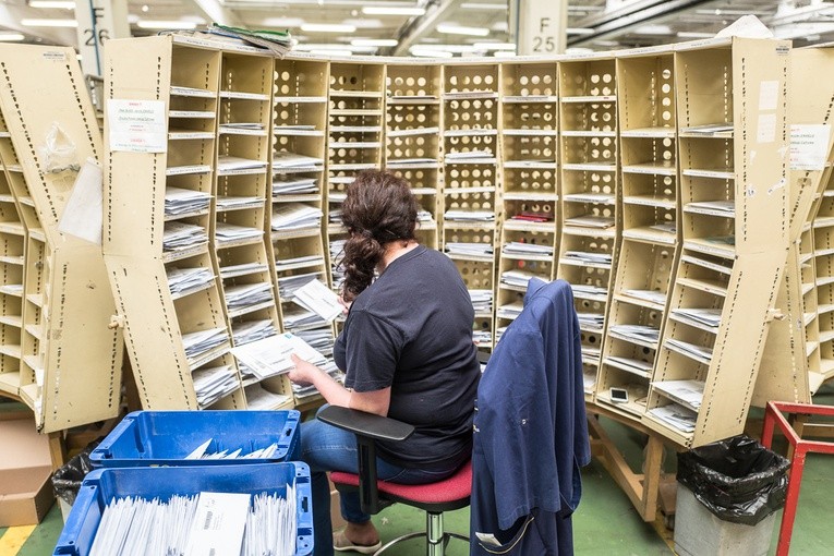 Największa pocztowa sortownia w Polsce