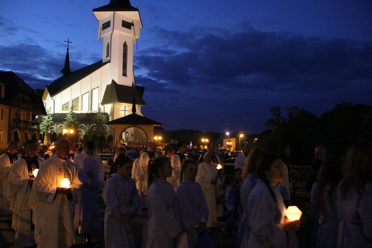 Procesja fatimska w Krużlowej