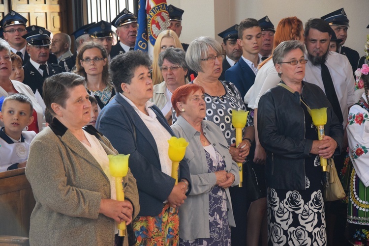 Powitanie ikony MB Częstochowskiej w Bobrownikach