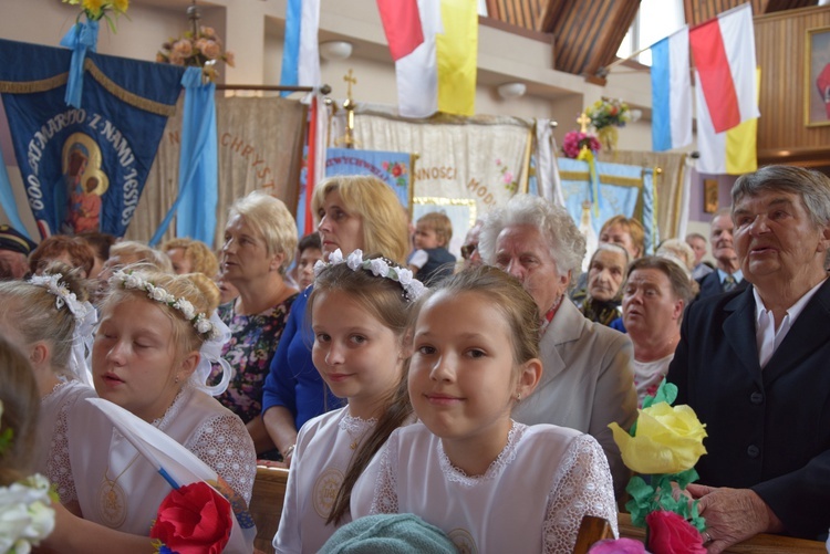 Powitanie ikony MB Częstochowskiej w Bobrownikach