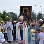 Powitanie ikony MB Częstochowskiej w Bobrownikach