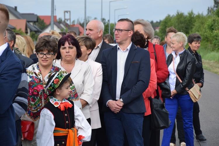 Powitanie ikony MB Częstochowskiej w Bobrownikach