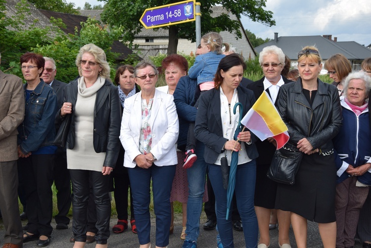 Powitanie ikony MB Częstochowskiej w Bobrownikach