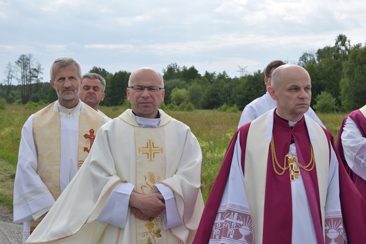 Powitanie ikony MB Częstochowskiej w Bobrownikach