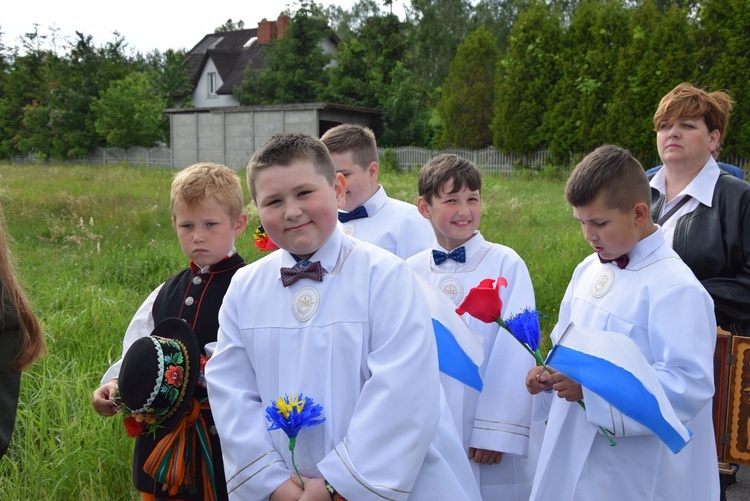 Powitanie ikony MB Częstochowskiej w Bobrownikach