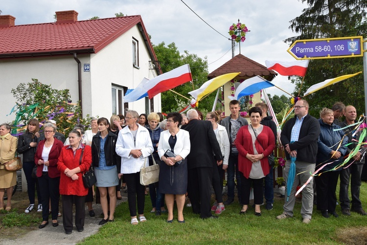 Powitanie ikony MB Częstochowskiej w Bobrownikach