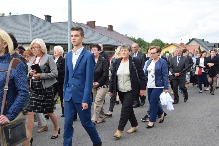 Powitanie ikony MB Częstochowskiej w Bobrownikach