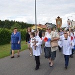 Powitanie ikony MB Częstochowskiej w Bobrownikach