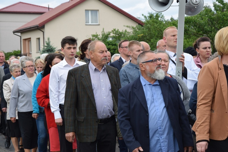 Powitanie ikony MB Częstochowskiej w Bobrownikach