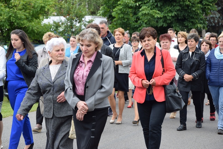 Powitanie ikony MB Częstochowskiej w Bobrownikach