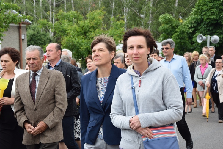 Powitanie ikony MB Częstochowskiej w Bobrownikach