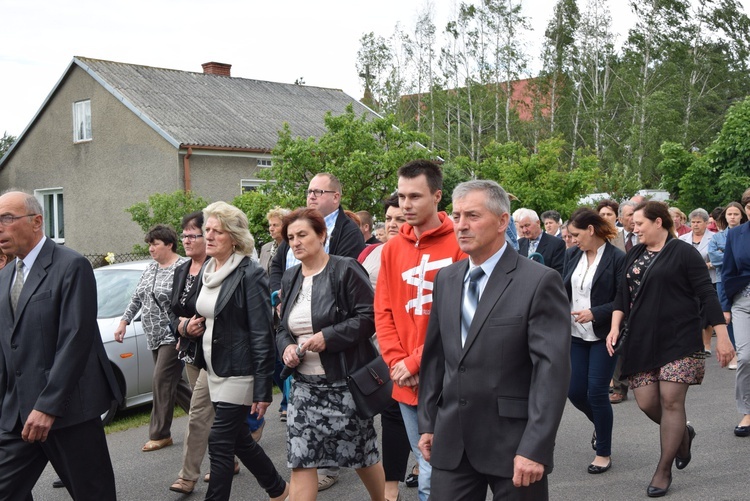 Powitanie ikony MB Częstochowskiej w Bobrownikach