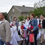 Powitanie ikony MB Częstochowskiej w Bobrownikach