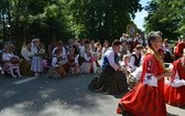 Procesja z widokiem na Tatry w Miętustwie