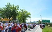 Procesja z widokiem na Tatry w Miętustwie