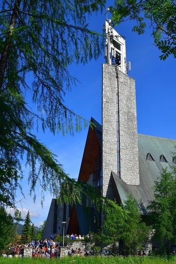 Najświętszy sakrament na Krupówkach