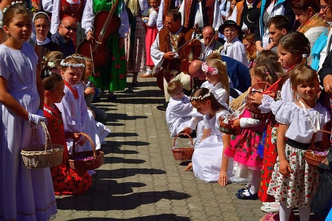 Najświętszy sakrament na Krupówkach