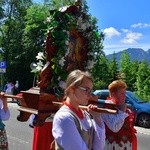 Najświętszy sakrament na Krupówkach