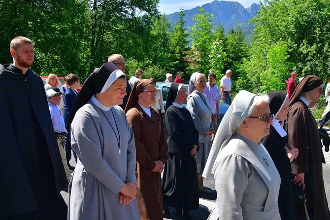 Najświętszy sakrament na Krupówkach