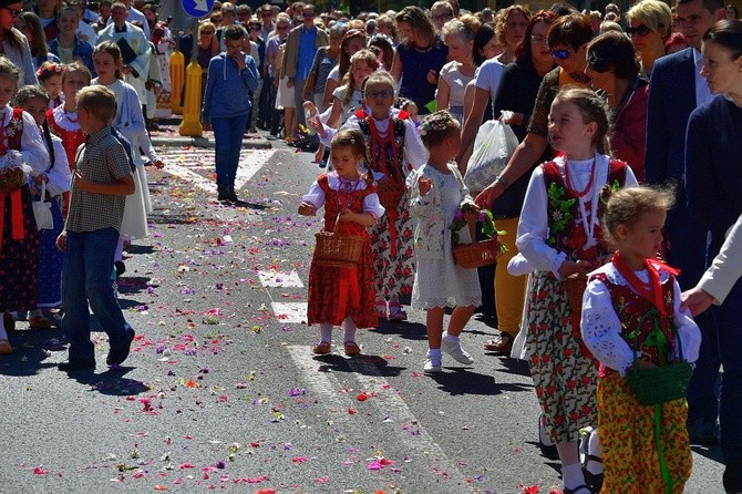 Najświętszy sakrament na Krupówkach