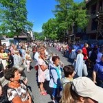 Najświętszy sakrament na Krupówkach