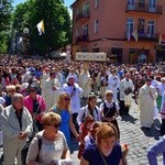 Najświętszy sakrament na Krupówkach