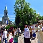 Najświętszy sakrament na Krupówkach