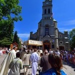 Najświętszy sakrament na Krupówkach