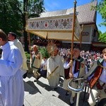 Najświętszy sakrament na Krupówkach