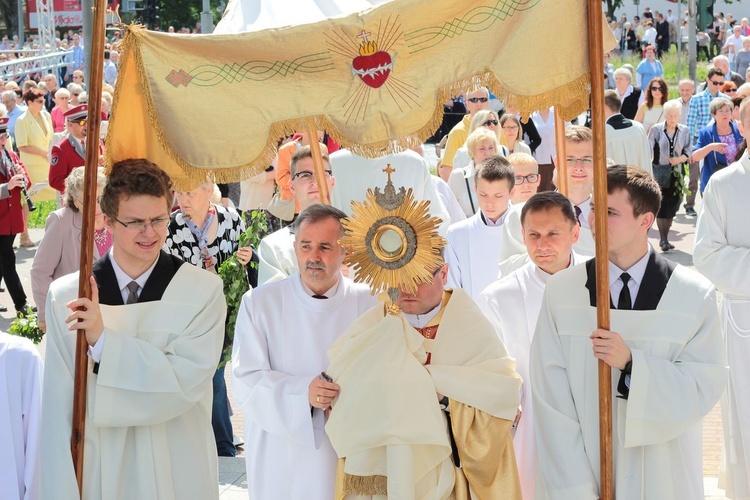 Procesja Bożego Ciała w Koszalinie