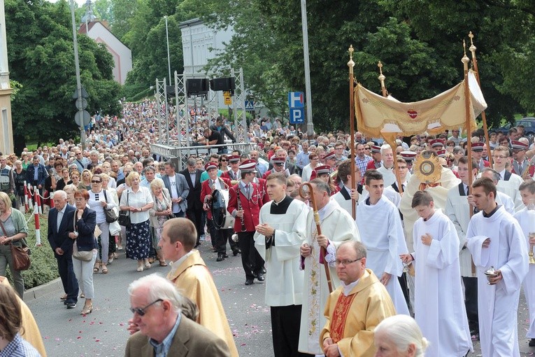 Procesja Bożego Ciała w Koszalinie