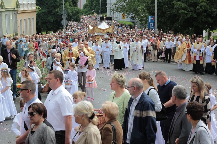 Procesja Bożego Ciała w Koszalinie