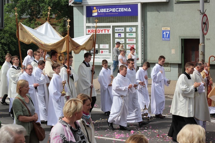 Procesja Bożego Ciała w Koszalinie