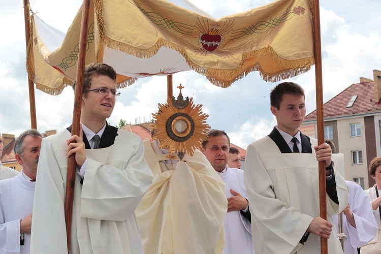 Procesja Bożego Ciała w Koszalinie