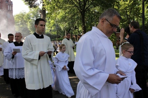 Procesja Bożego Ciała w Gliwicach  