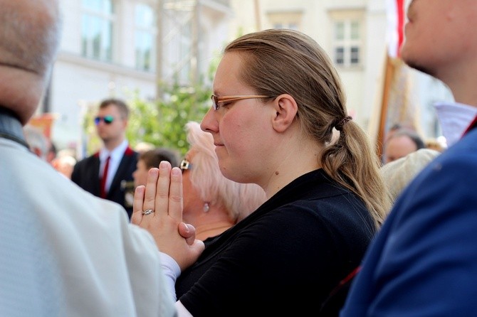 Boże Ciało na Rynku Głównym