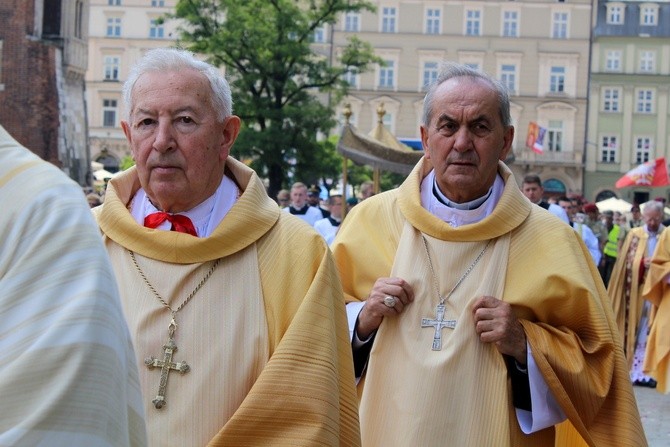 Boże Ciało na Rynku Głównym