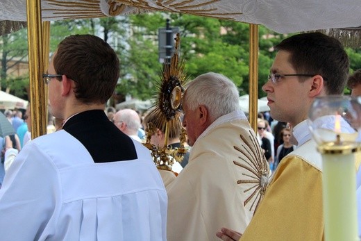 Boże Ciało na Rynku Głównym