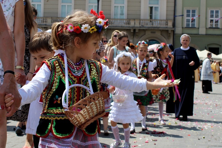 Boże Ciało na Rynku Głównym