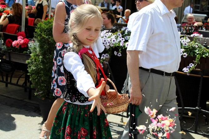 Boże Ciało na Rynku Głównym