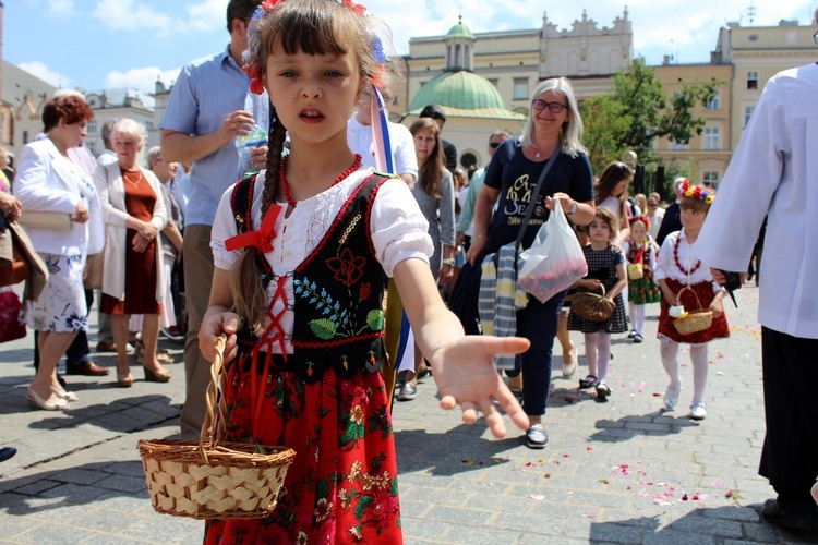 Boże Ciało na Rynku Głównym