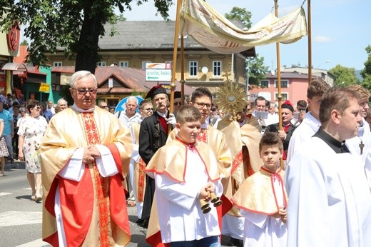 Procesja Bożego Ciała w Żywcu - 2017