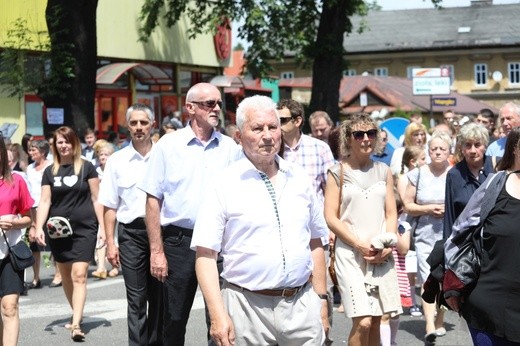 Procesja Bożego Ciała w Żywcu - 2017